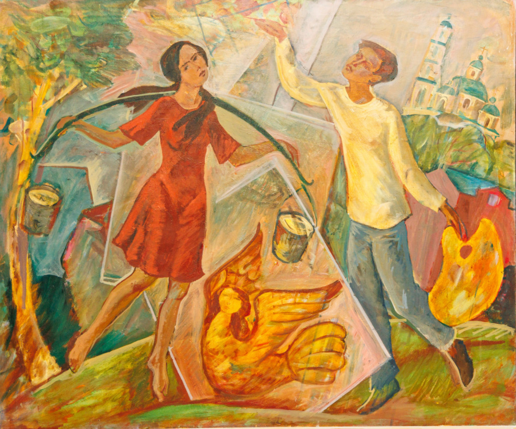 Кира Смирнова -1st Gallery Меридианная Галерея (январь 2026) Выставки - 260115 191231 - Ресторан 1st GALLERY KITCHEN