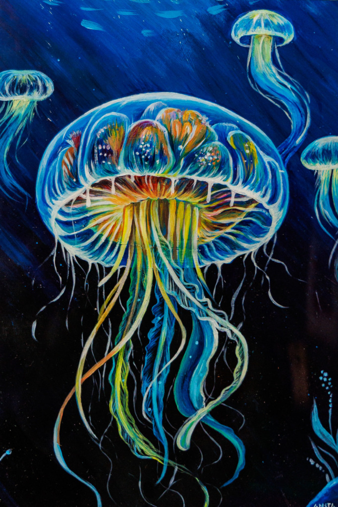 Выставка картин 1st Gallery Atlantis - январь 2026 Выставки - 260123 152518 - Ресторан 1st GALLERY KITCHEN